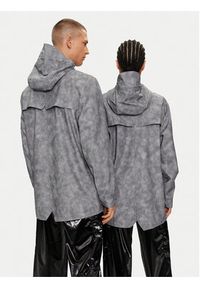 Rains Kurtka przeciwdeszczowa Jacket W3 12010 Szary Regular Fit. Kolor: szary. Materiał: syntetyk #7