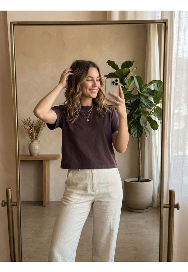 Sinsay - Bawełniana koszulka - czerwony. Kolor: czerwony. Materiał: bawełna