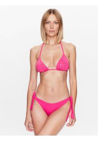 Strój kąpielowy Liu Jo Beachwear. Kolor: różowy. Materiał: syntetyk #1