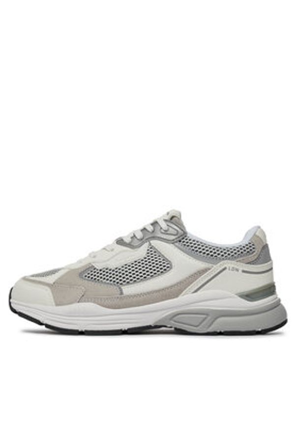 Pepe Jeans Sneakersy Dave Evolution M PMS60002 Biały. Kolor: biały. Materiał: skóra