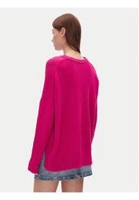 DKNY Sweter DJ4R0362 Różowy Regular Fit. Kolor: różowy. Materiał: syntetyk #5