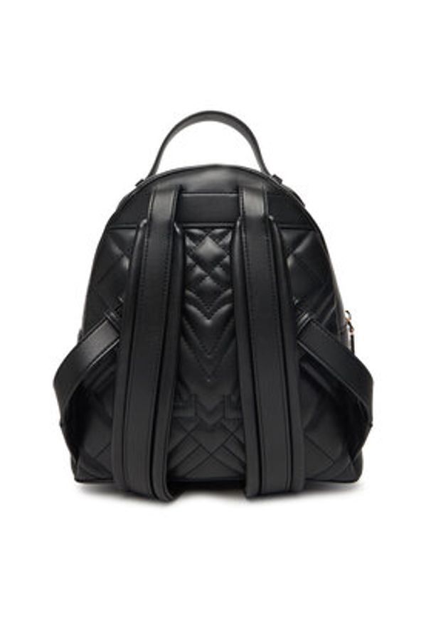 Love Moschino - LOVE MOSCHINO Plecak JC4148PP1NLA0000 Czarny. Kolor: czarny. Materiał: skóra