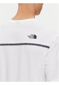 The North Face T-Shirt Zumu NF0A87DD Biały Regular Fit. Kolor: biały. Materiał: bawełna