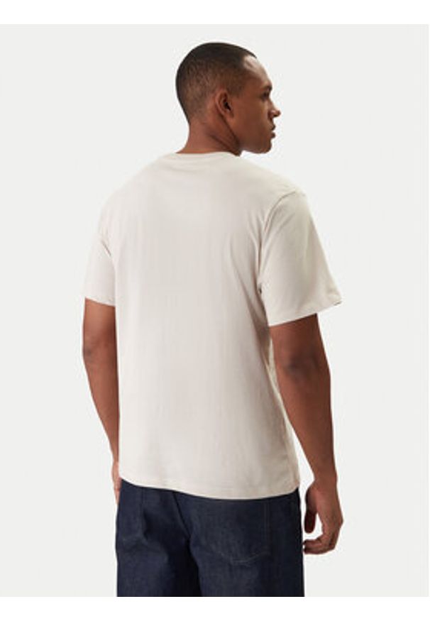 Jack & Jones T-Shirt Brat Tee 12288103 Beżowy Regular Fit. Kolor: beżowy. Materiał: bawełna