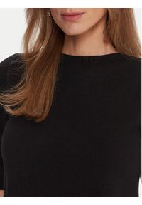 Kontatto Sweter 3M0804C Czarny Regular Fit. Kolor: czarny. Materiał: syntetyk #3