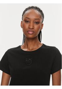 Pinko T-Shirt 100355 A1NW Czarny Regular Fit. Kolor: czarny. Materiał: bawełna #2