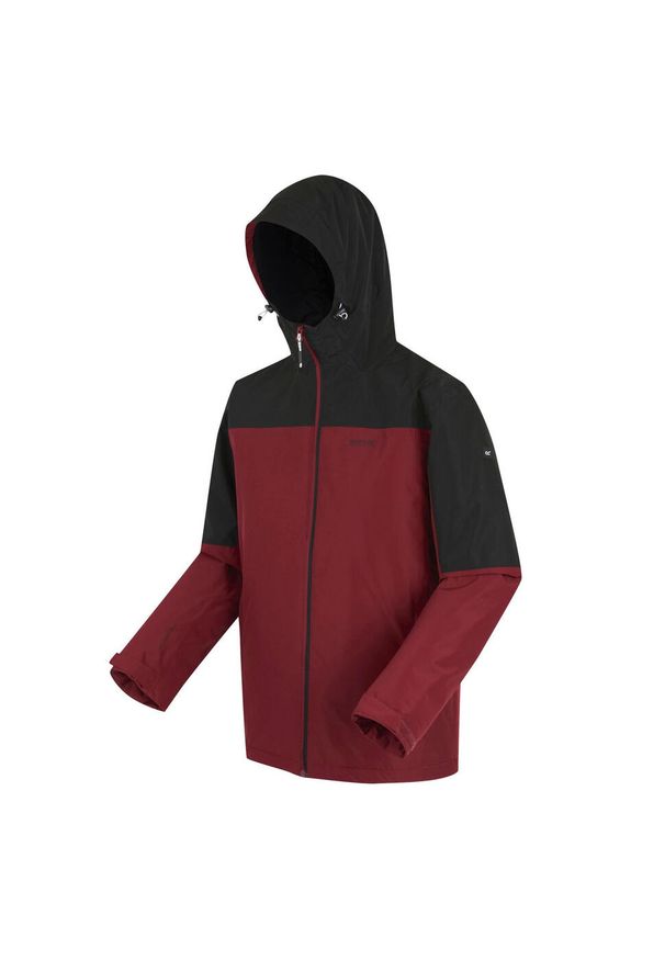 Regatta - Męska Wodoodporna Kurtka Ocieplana Thornridge. Kolor: czerwony. Sport: turystyka piesza