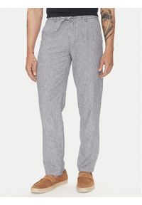 Lindbergh Spodnie materiałowe 30-003030 Niebieski Relaxed Fit. Kolor: niebieski. Materiał: bawełna