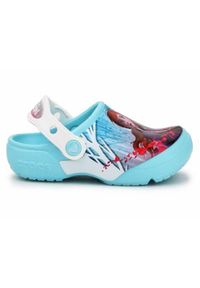 Buty do chodzenia niemowlęce Crocs Disney Frozen 2. Kolor: wielokolorowy. Materiał: syntetyk, materiał. Wzór: motyw z bajki