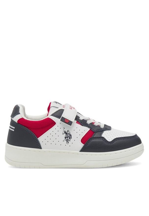 U.S. Polo Assn. Sneakersy DENNY005 Biały. Kolor: biały. Materiał: skóra