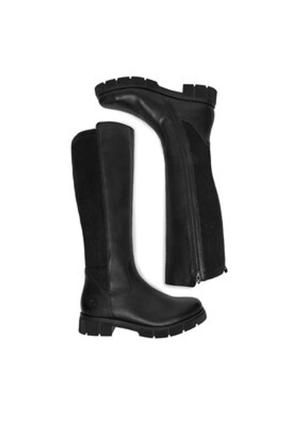 Remonte Kozaki CEO-D2S74-00 Czarny. Kolor: czarny. Materiał: skóra