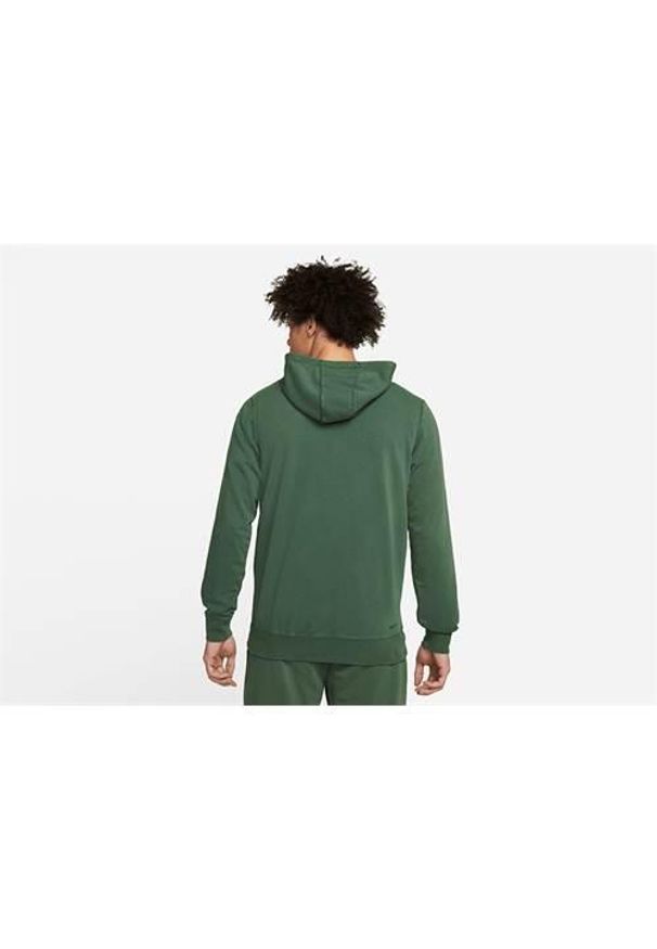 Bluza sportowa męska Nike Air Jordan Dri-fit. Typ kołnierza: kaptur. Kolor: zielony. Technologia: Dri-Fit (Nike)