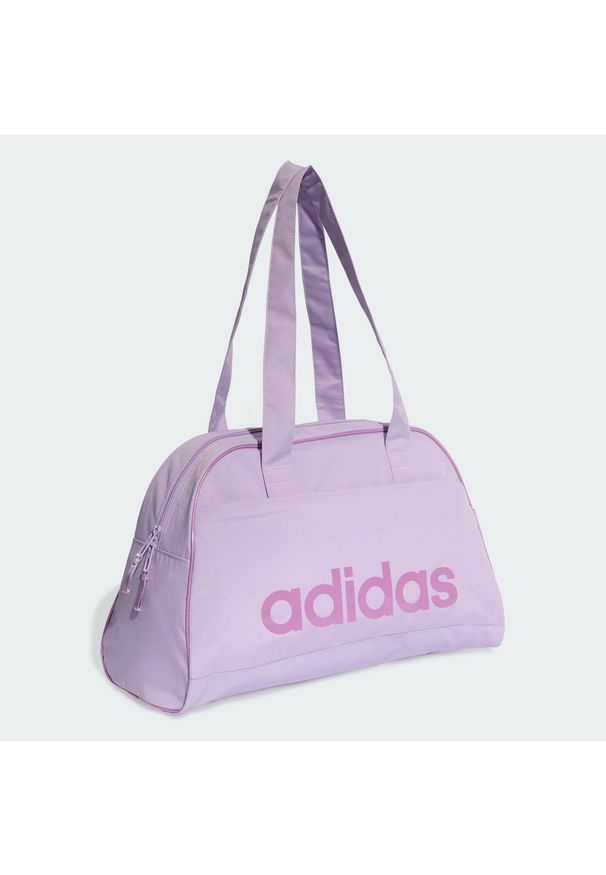 Adidas - Torba adidas Linear Essentials Bowling. Kolor: fioletowy, różowy, wielokolorowy. Sport: fitness