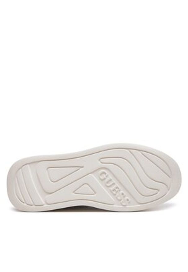 Guess Sneakersy Elba FMPVIB FAL12 Brązowy. Kolor: brązowy. Materiał: skóra