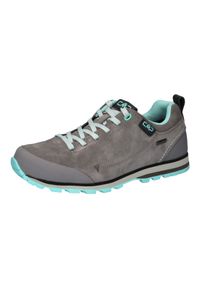 Buty trekkingowe damskie CMP Elettra Low Wp. Kolor: szary. Materiał: zamsz. Szerokość cholewki: normalna. Styl: sportowy