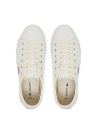 Lacoste Tenisówki Backcourt 7-49CMA0017 Biały. Kolor: biały. Materiał: materiał