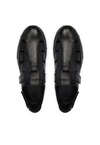 ecco - ECCO Sandały Irving 51176401001 Czarny. Kolor: czarny. Materiał: skóra #2