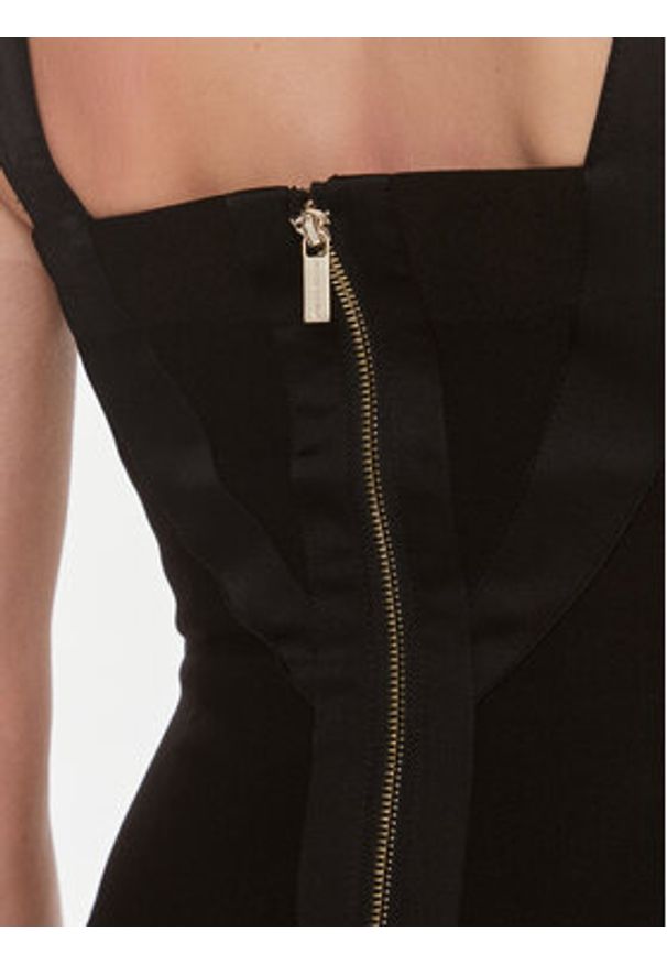 Marciano Guess Sukienka koktajlowa Karen 4RGK13 6869Z Czarny Bodycon Fit. Kolor: czarny. Materiał: syntetyk. Typ sukienki: bodycon. Styl: wizytowy