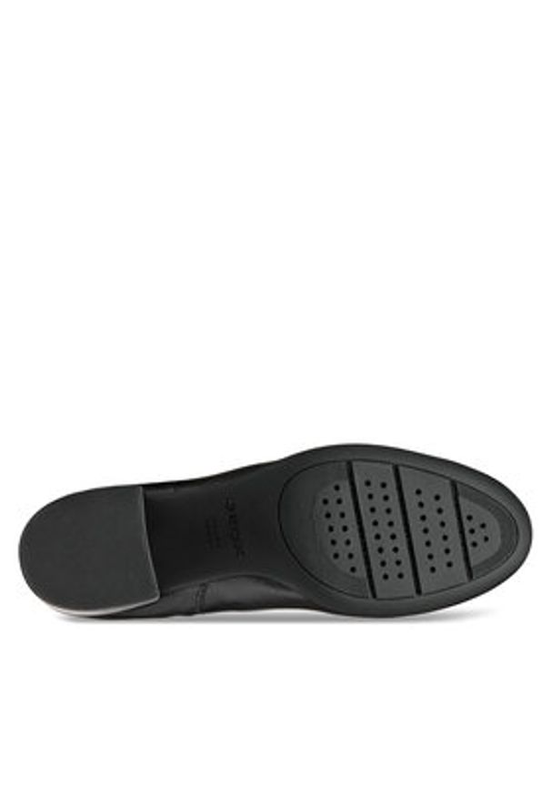 Geox Kozaki D Eleana D46TWA 000TU C9999 Czarny. Kolor: czarny. Materiał: skóra