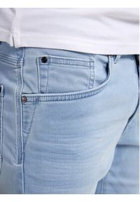 Petrol Industries Szorty jeansowe M-ROS-SHO001 Niebieski Slim Fit. Kolor: niebieski. Materiał: bawełna #5