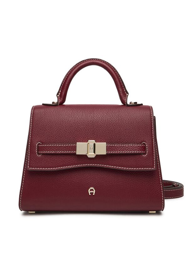 Aigner Torebka Farah S 133071 Bordowy. Kolor: czerwony. Materiał: skórzane