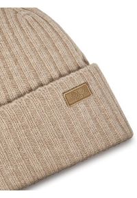Weekend Max Mara Czapka Ritmo 2525576035 Beżowy. Kolor: beżowy. Materiał: wełna, materiał