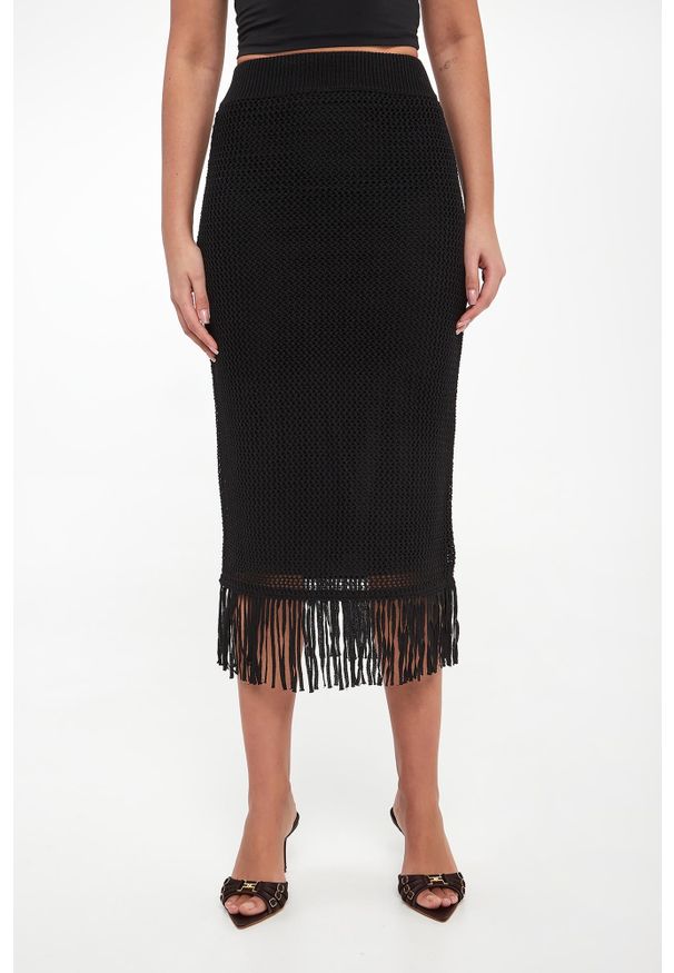 Joseph Ribkoff - Spódnica midi z frędzlami JOSEPH RIBKOFF