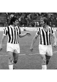 COPA FOOTBALL - Koszulka retro dla dorosłych - Juventus FC 1951-52 - Czarna-Biała. Kolor: czarny, biały, wielokolorowy. Sport: piłka nożna