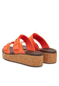 Crocs Klapki Brooklyn Cork Buckle 211252 Pomarańczowy. Kolor: pomarańczowy #5