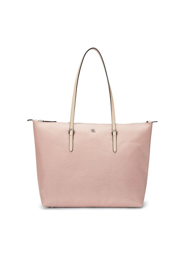 Lauren Ralph Lauren - Torebka LAUREN RALPH LAUREN. Kolor: różowy
