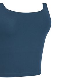 GIRLFRIEND COLLECTIVE - Girlfriend Collective Top Tommy 1045 Granatowy Slim Fit. Kolor: niebieski. Materiał: syntetyk