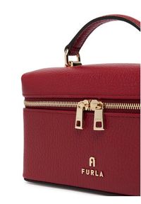 Furla Torebka Camelia Micro WE00625 HSF000 CN CGQ00 Bordowy. Kolor: czerwony. Materiał: skórzane #4