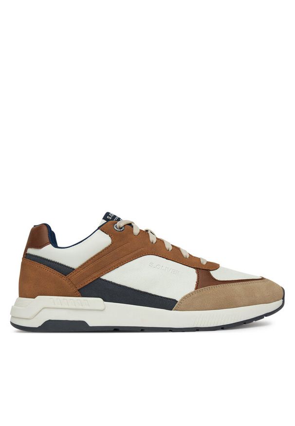Sneakersy s.Oliver. Kolor: brązowy