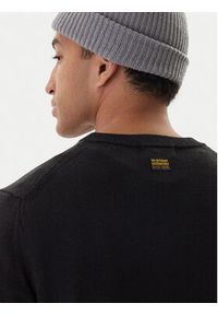 G-Star RAW - G-Star Raw Sweter Premium Core D27686-B692 Czarny Regular Fit. Kolor: czarny. Materiał: wełna #5