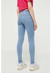 Tommy Jeans jeansy Sylvia damskie kolor niebieski. Kolor: niebieski #2