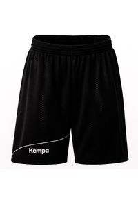 KEMPA - Spodenki dziecięce dwustronne Kempa Player. Kolor: czarny, biały, wielokolorowy. Styl: młodzieżowy, sportowy. Sport: koszykówka