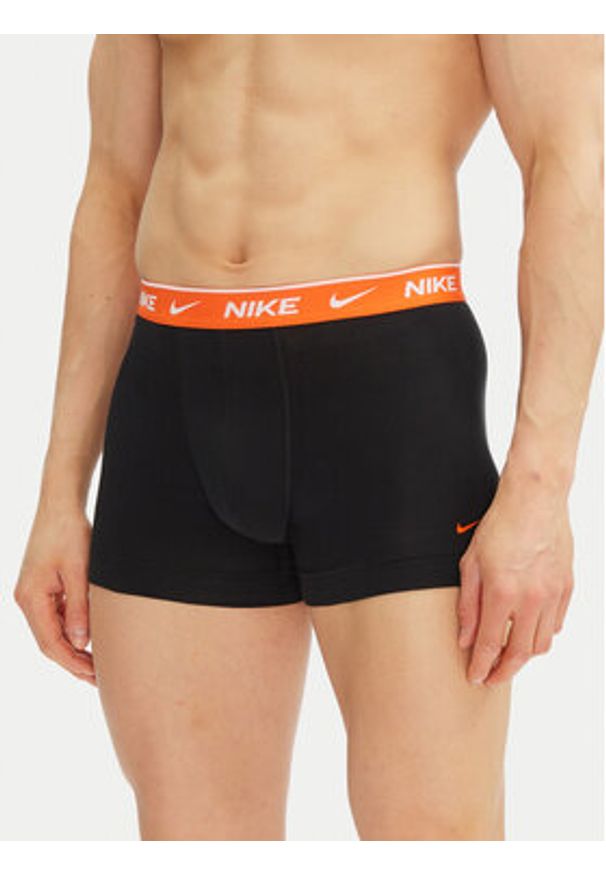 Nike Komplet 3 par bokserek 0000KE100 Czarny. Kolor: czarny. Materiał: bawełna