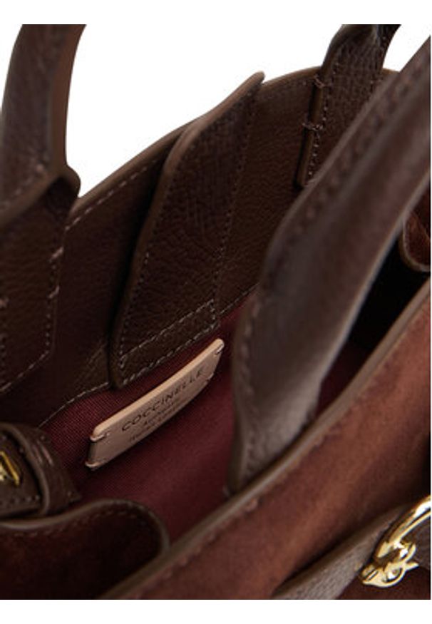 Coccinelle Torebka Tlb Coccinellesabine Suede Bi E1 TLB 18 03 01 Brązowy. Kolor: brązowy. Materiał: skórzane