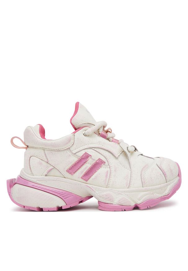 Sneakersy GOE. Kolor: biały