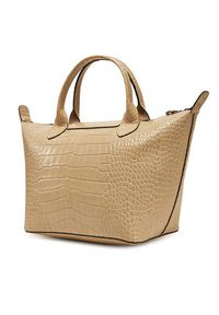 Longchamp Torebka 1512HVC Beżowy. Kolor: beżowy. Materiał: skórzane, lakierowane #3