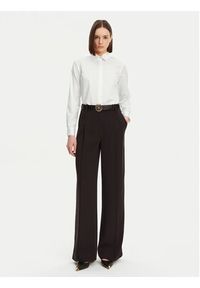 Guess Koszula W5RH31 WAF10 Biały Regular Fit. Kolor: biały. Materiał: bawełna
