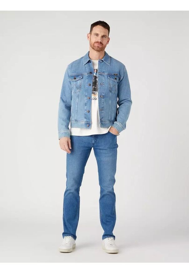 Wrangler - WRANGLER GREENSBORO MĘSKIE SPODNIE JEANSOWE JEANSY EASY DAYS W15QHN42M 112328978