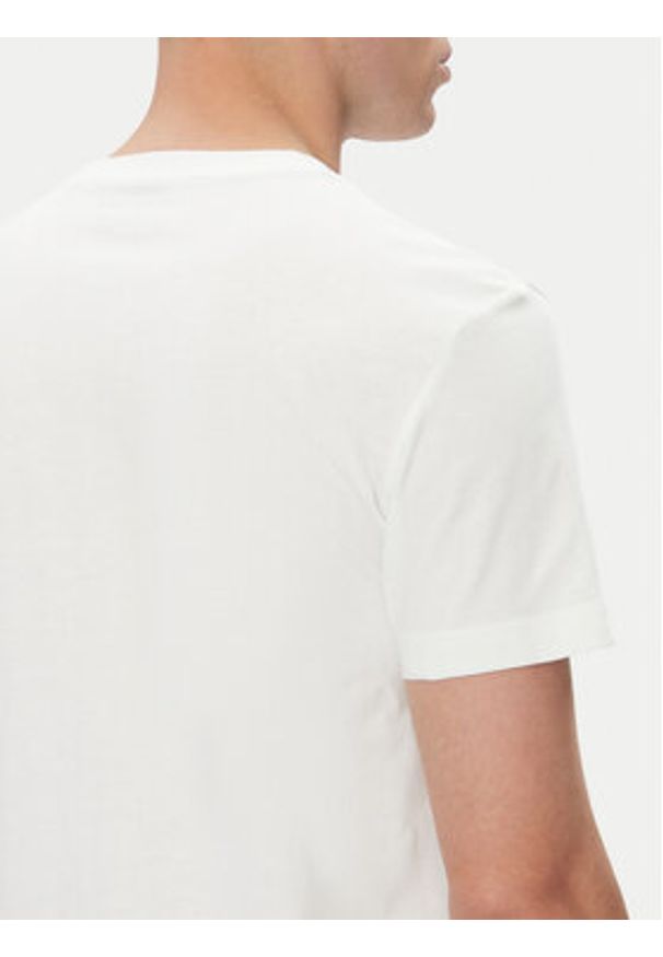 Calvin Klein Jeans Komplet 2 t-shirtów Monologo J30J320199 Biały Regular Fit. Kolor: biały. Materiał: bawełna