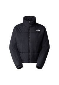 Kurtka The North Face Puffer Gosei 0A879XJK31 - czarna. Kolor: czarny. Materiał: syntetyk, nylon, puch. Długość: krótkie. Sezon: zima. Styl: klasyczny #1