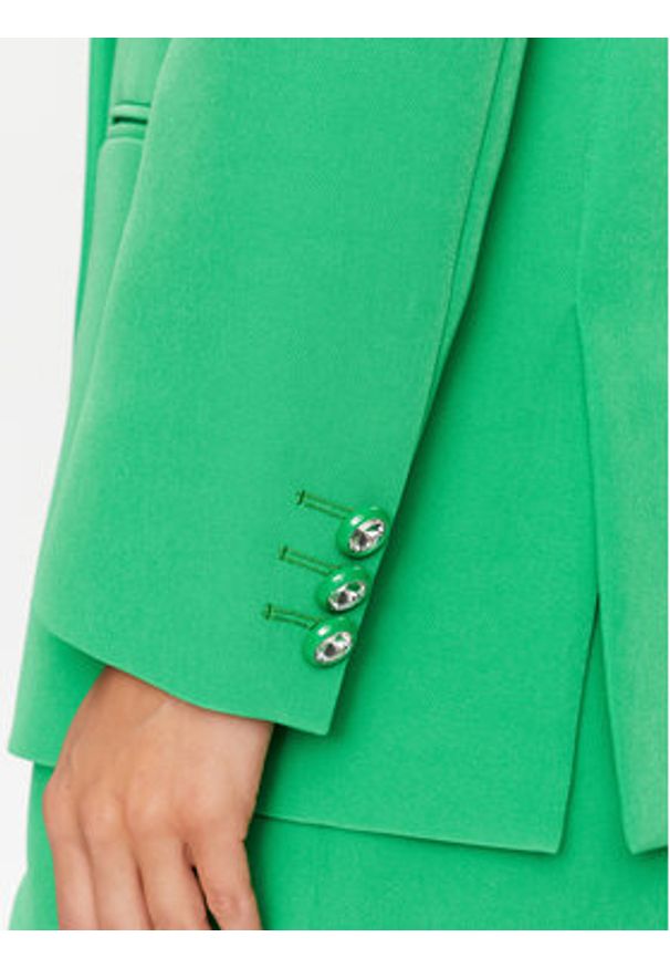 Chiara Ferragni Marynarka 74CBQ711 Zielony Regular Fit. Kolor: zielony. Materiał: syntetyk