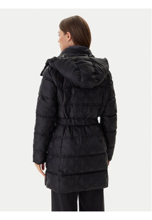 Guess Płaszcz zimowy W5BL44 W2912 Czarny Regular Fit. Kolor: czarny. Materiał: syntetyk. Sezon: zima