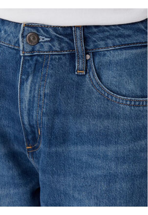 BOSS Jeansy Crossroad Super 50542511 Niebieski Wide Leg. Kolor: niebieski