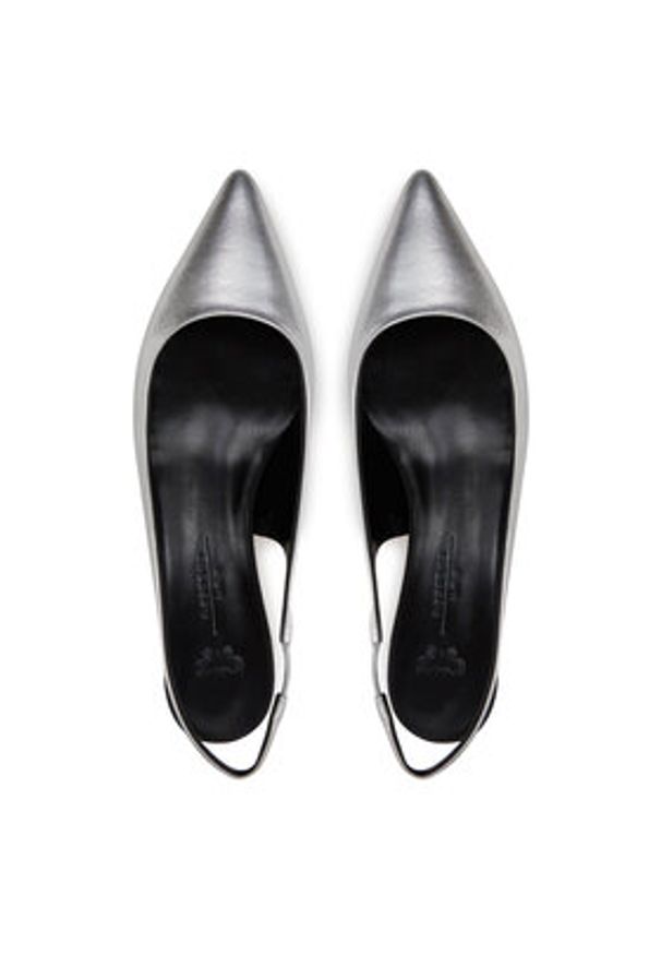 Weekend Max Mara Czółenka Gallico 2515521034600 Srebrny. Kolor: srebrny. Materiał: skóra