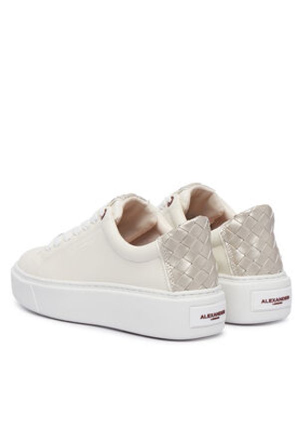 Alexander Smith Sneakersy London High ALBDLHW 8411 Biały. Kolor: biały. Materiał: skóra