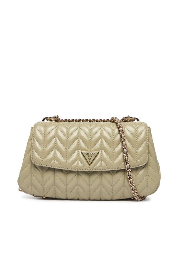 Guess Torebka Cheryl HWTQ97 20210 Zielony. Kolor: zielony. Materiał: skórzane